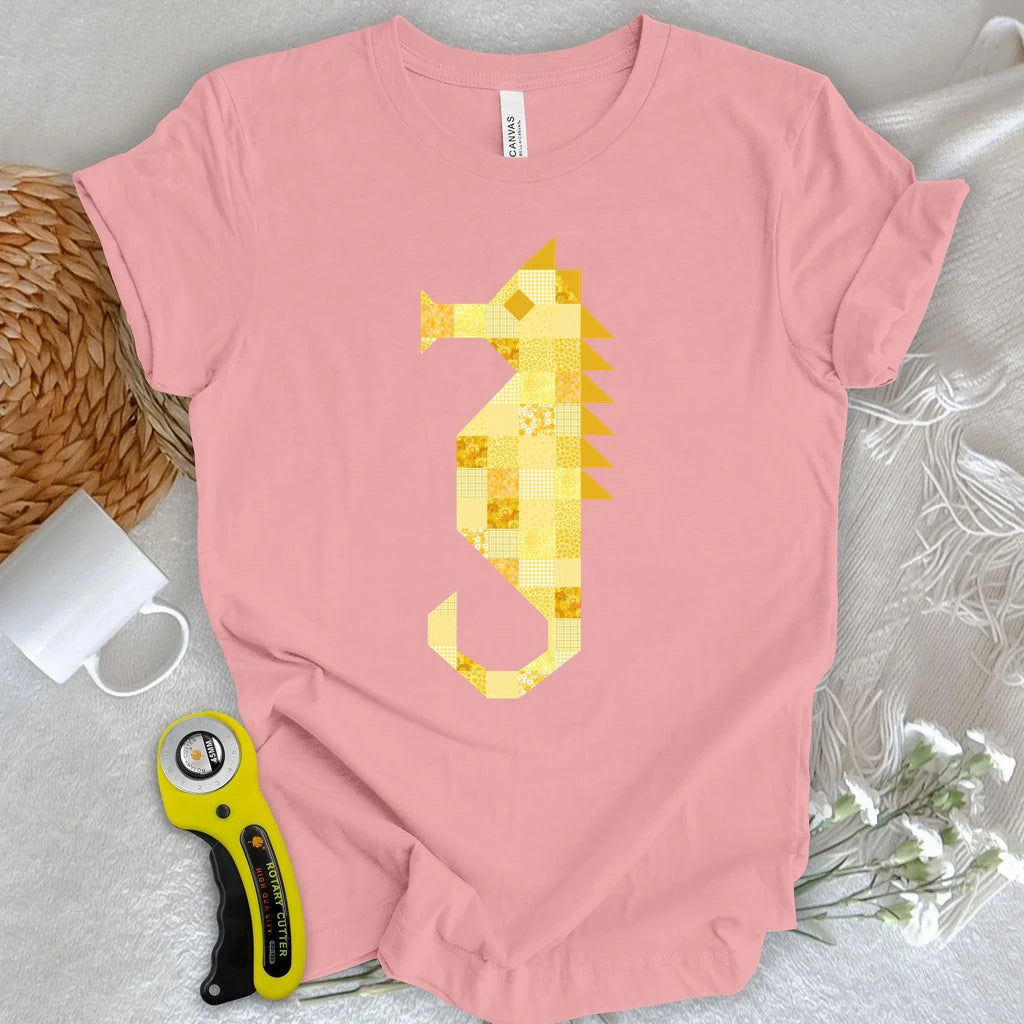 Patchwork Seahorse T-shirt