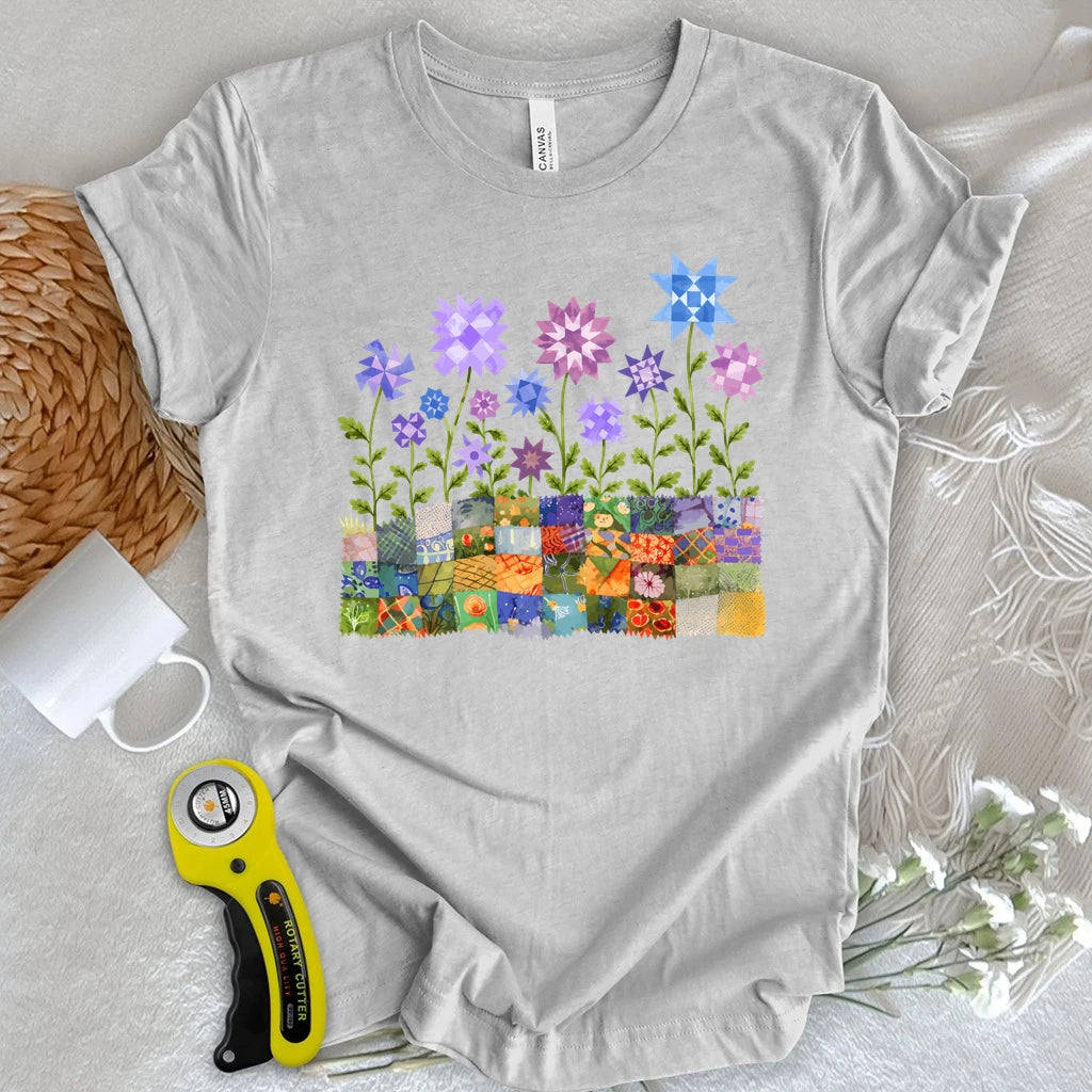 Patchwork Flower Garden T-shirt