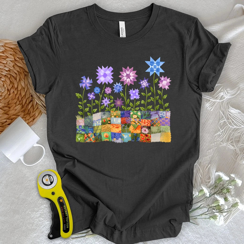 Patchwork Flower Garden T-shirt