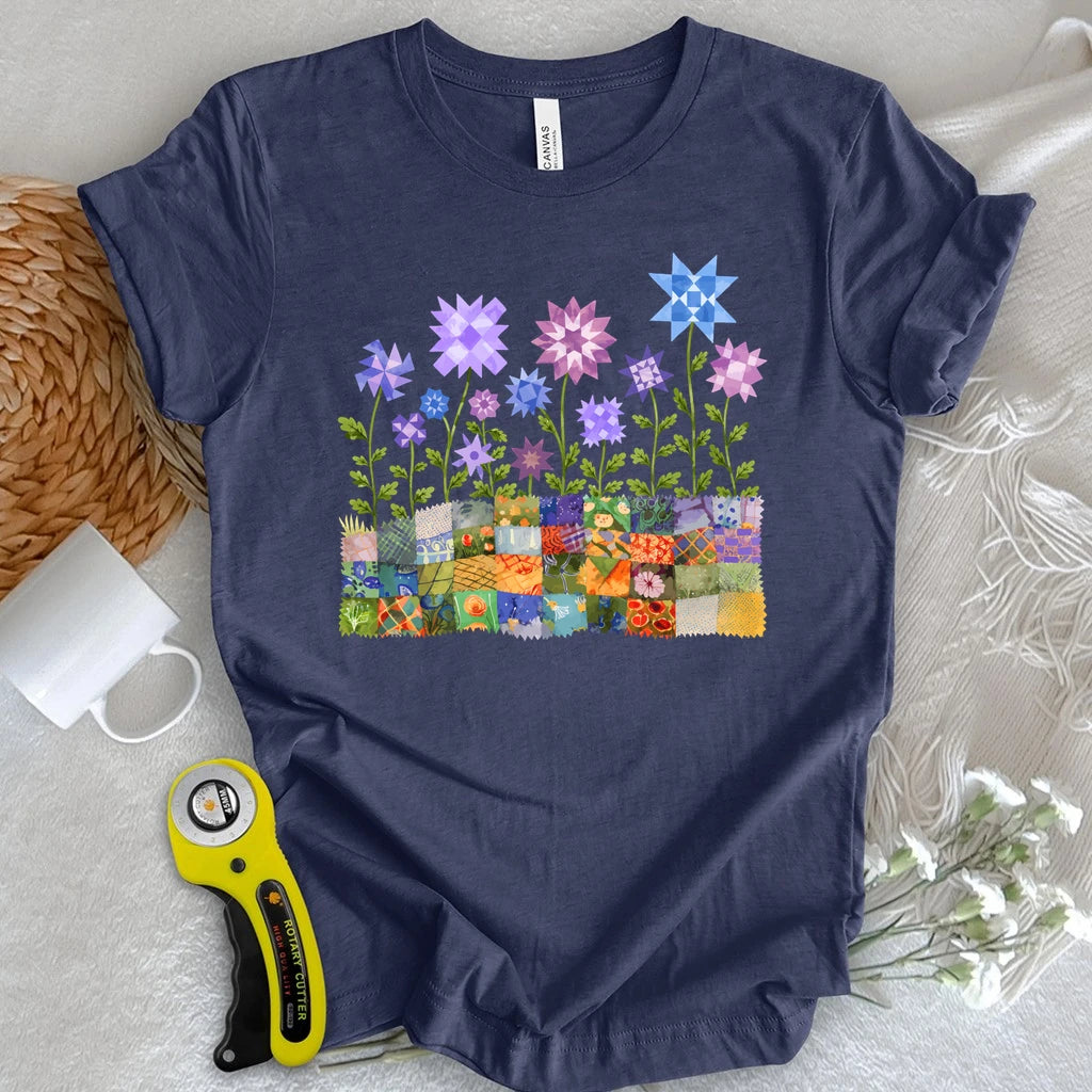 Patchwork Flower Garden T-shirt