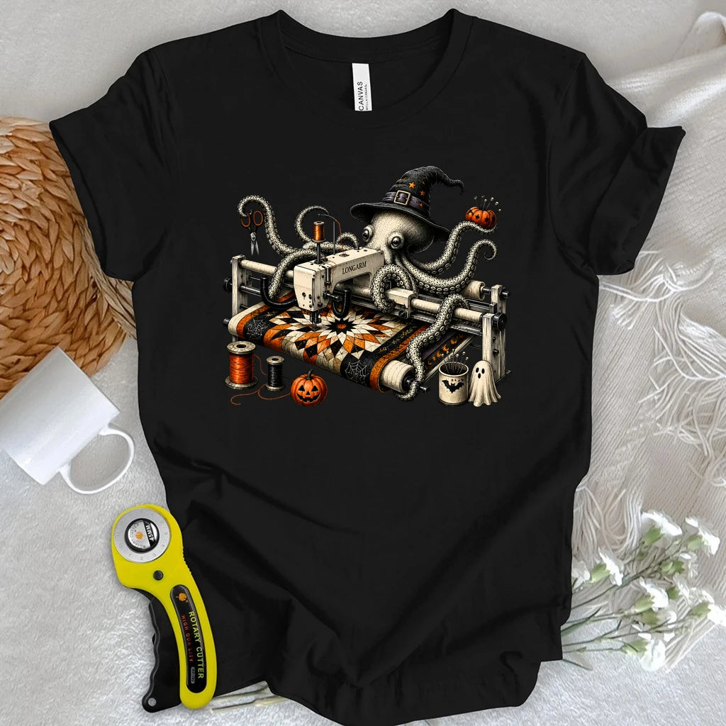Witchy Longarm Quilter T-shirt