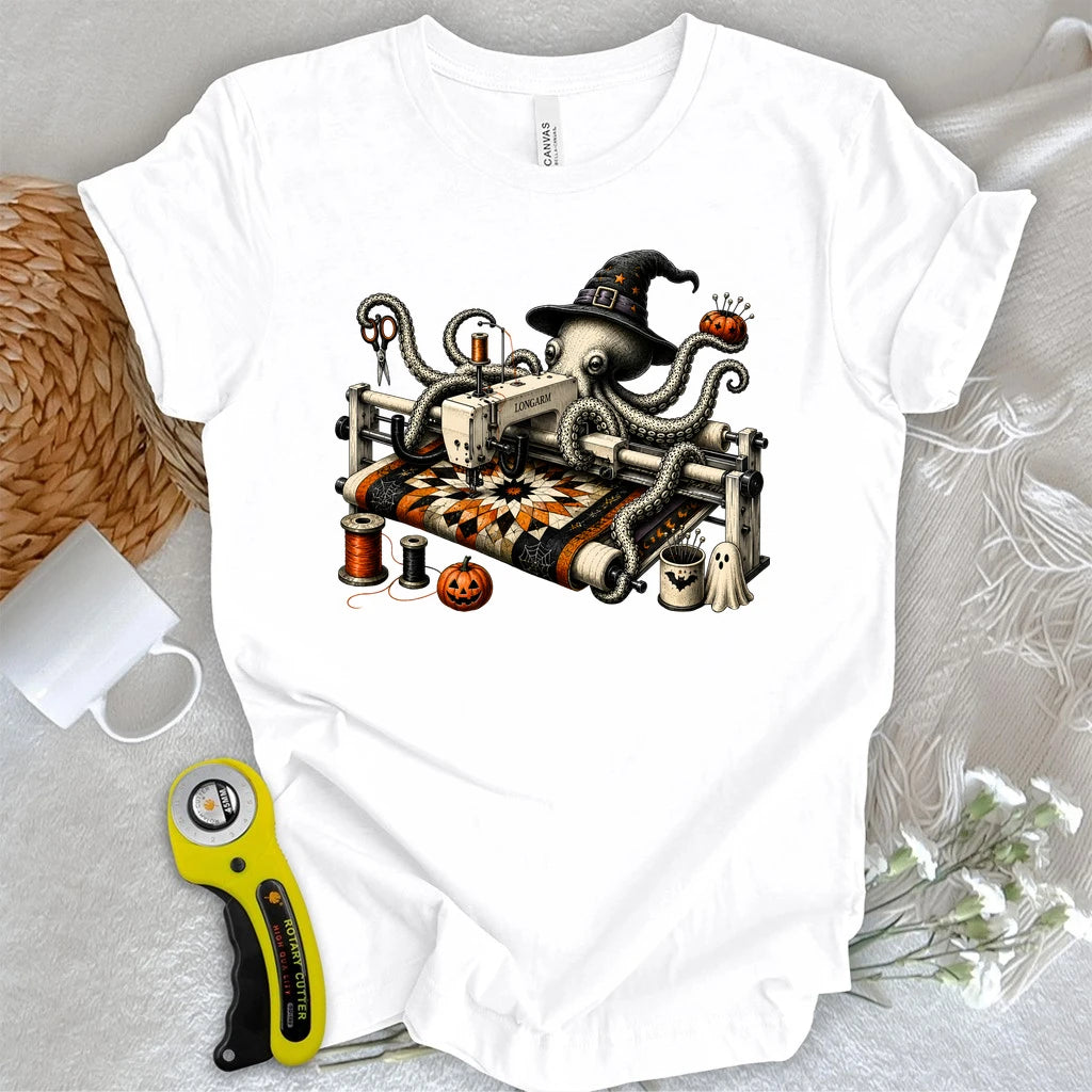 Witchy Longarm Quilter T-shirt