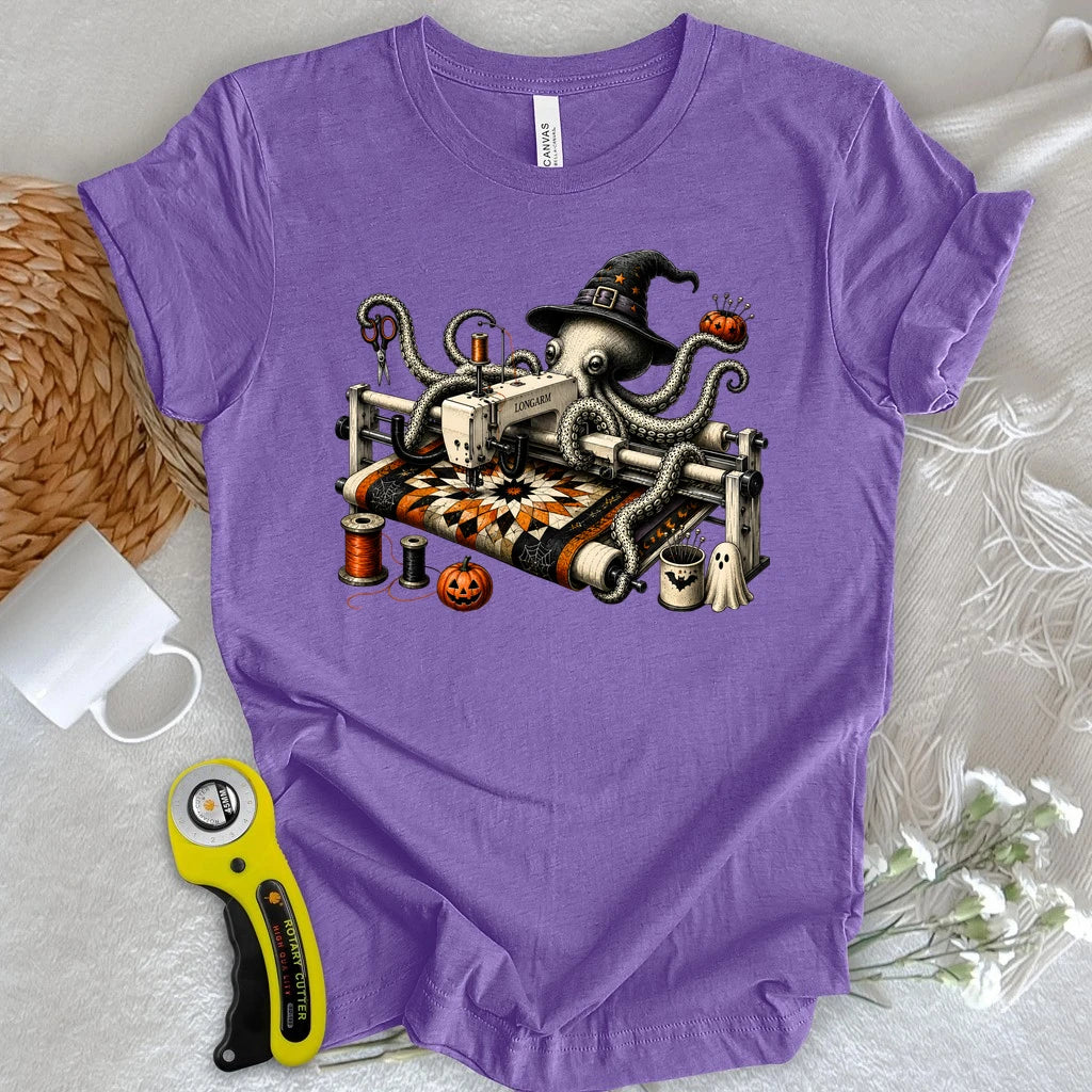 Witchy Longarm Quilter T-shirt