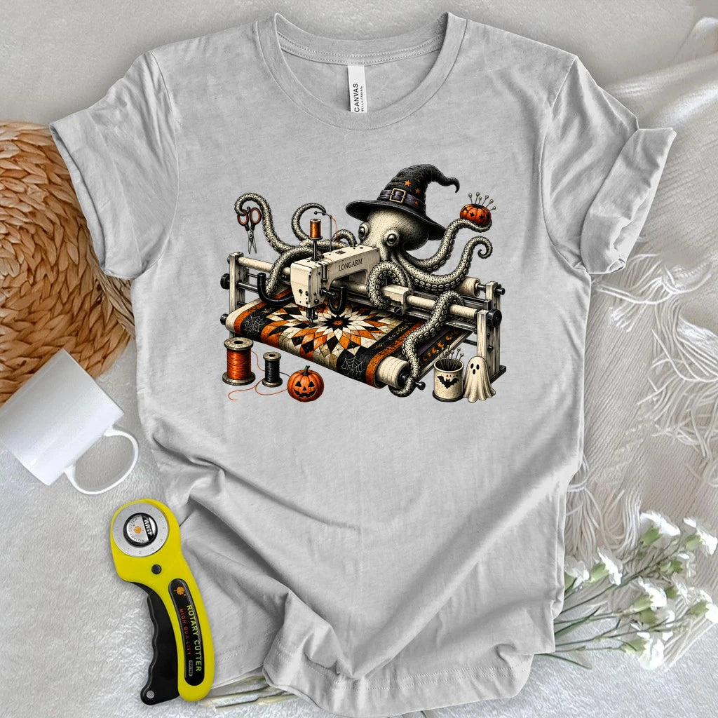 Witchy Longarm Quilter T-shirt