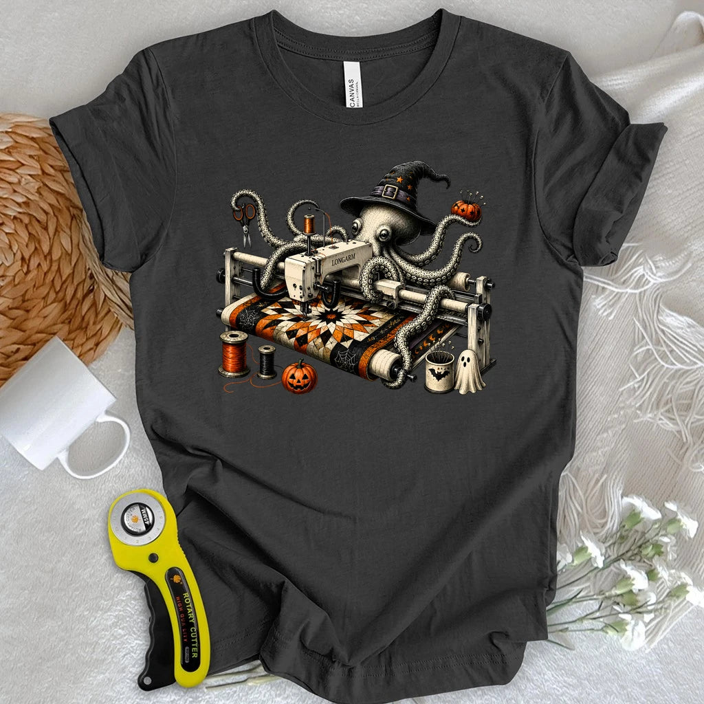 Witchy Longarm Quilter T-shirt