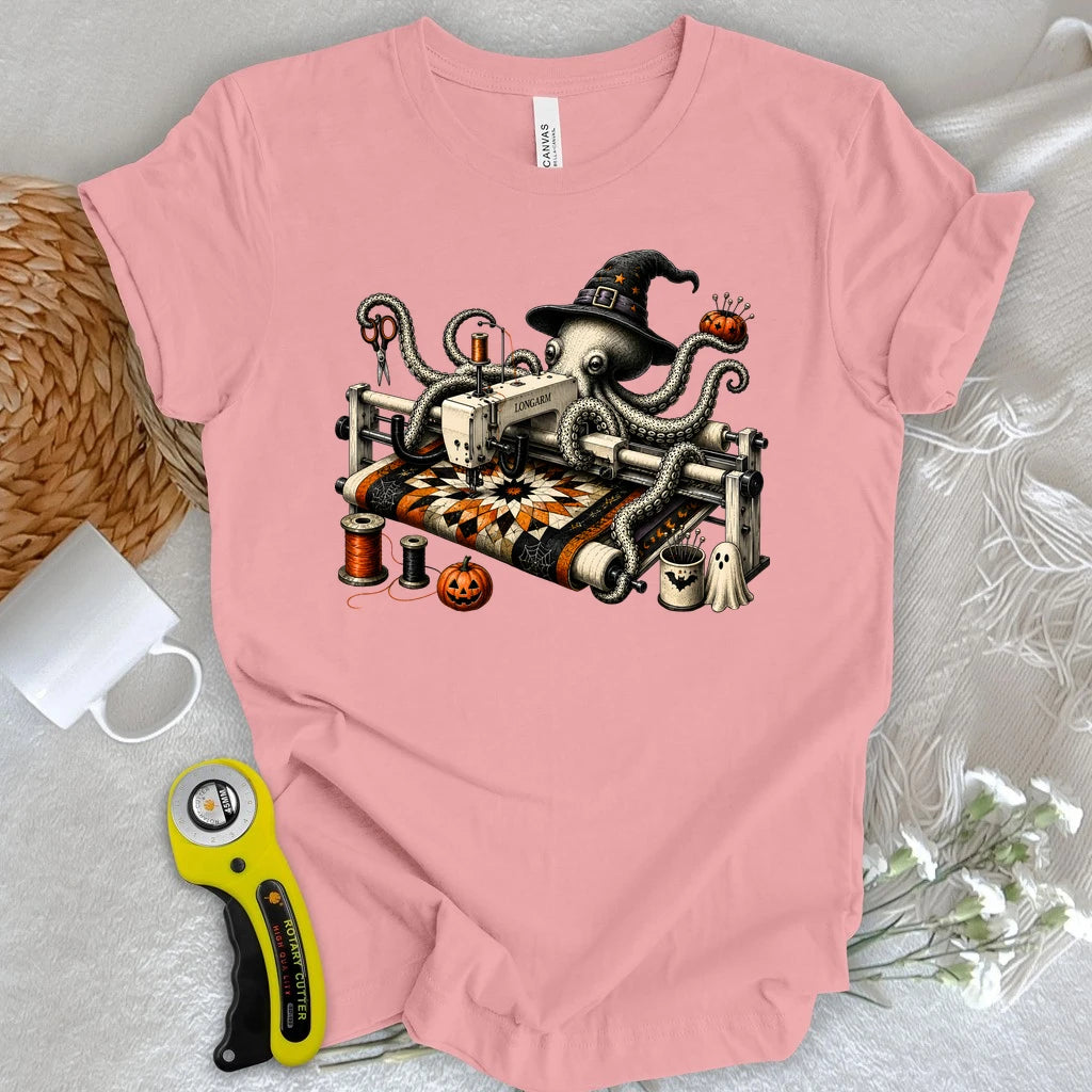 Witchy Longarm Quilter T-shirt