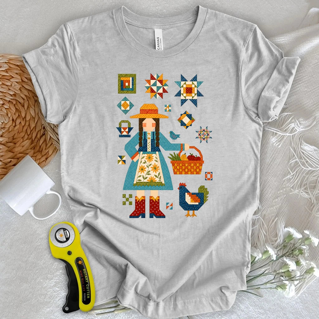 Folk Art Quilter T-shirt