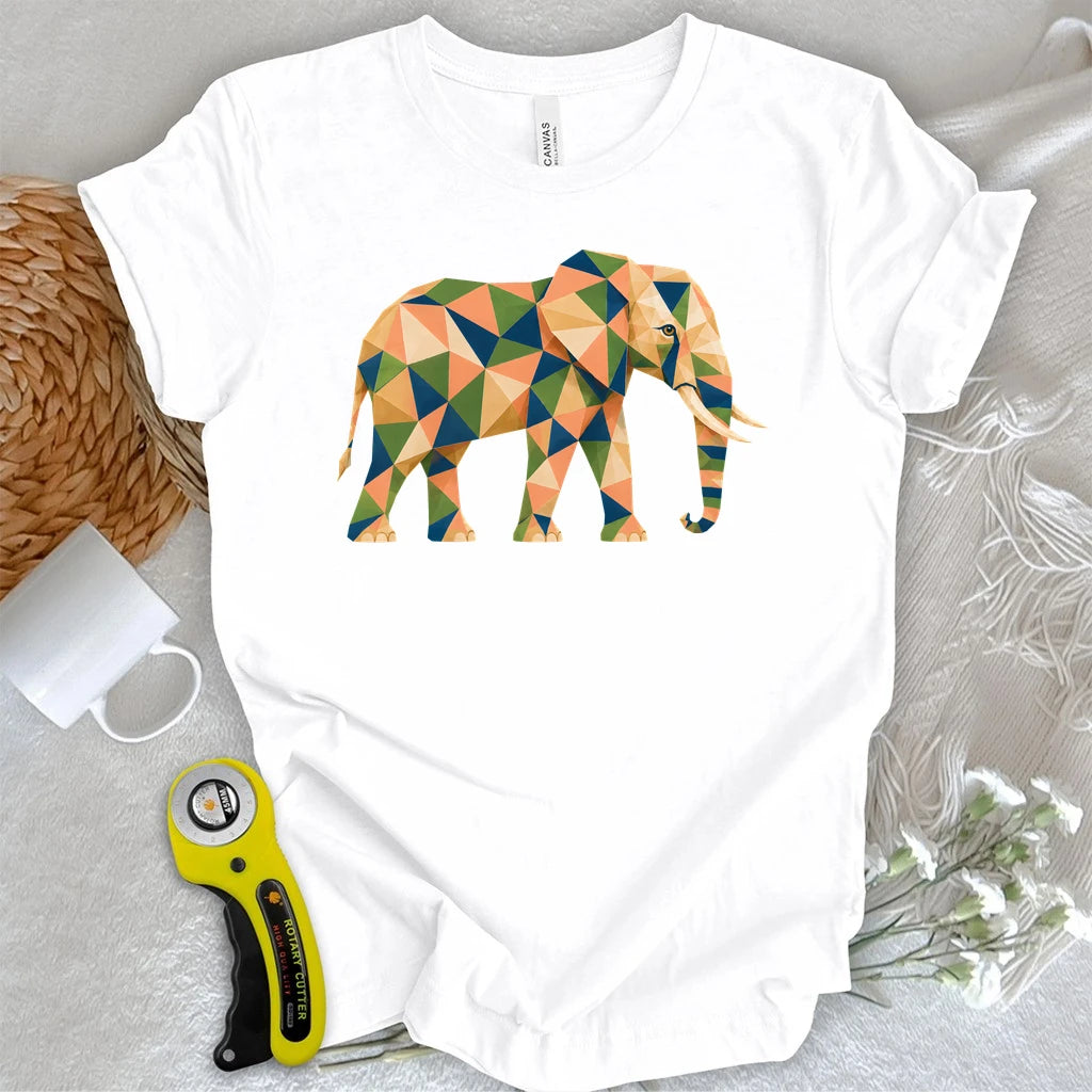 Patchwork Elephant T-shirt