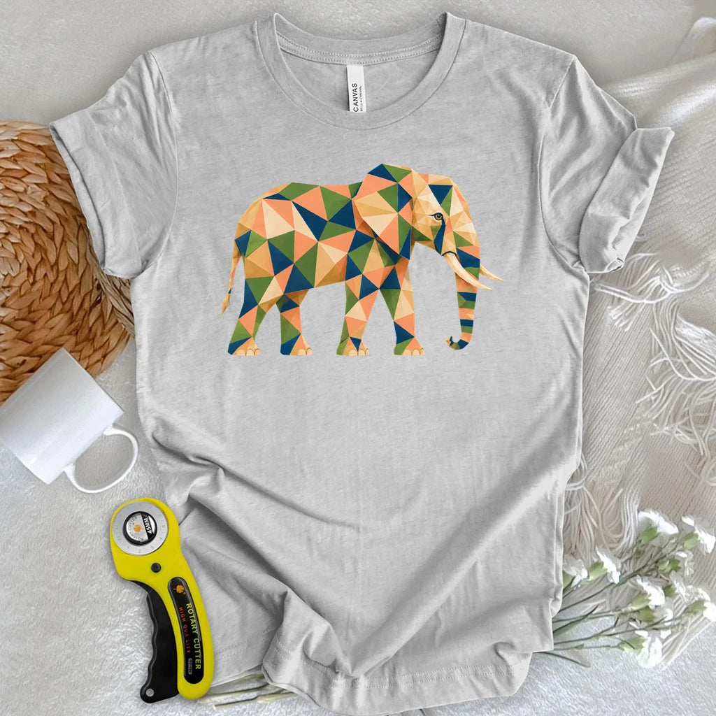 Patchwork Elephant T-shirt