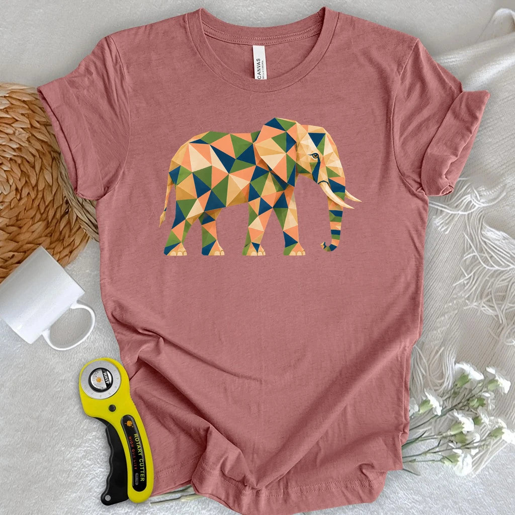 Patchwork Elephant T-shirt