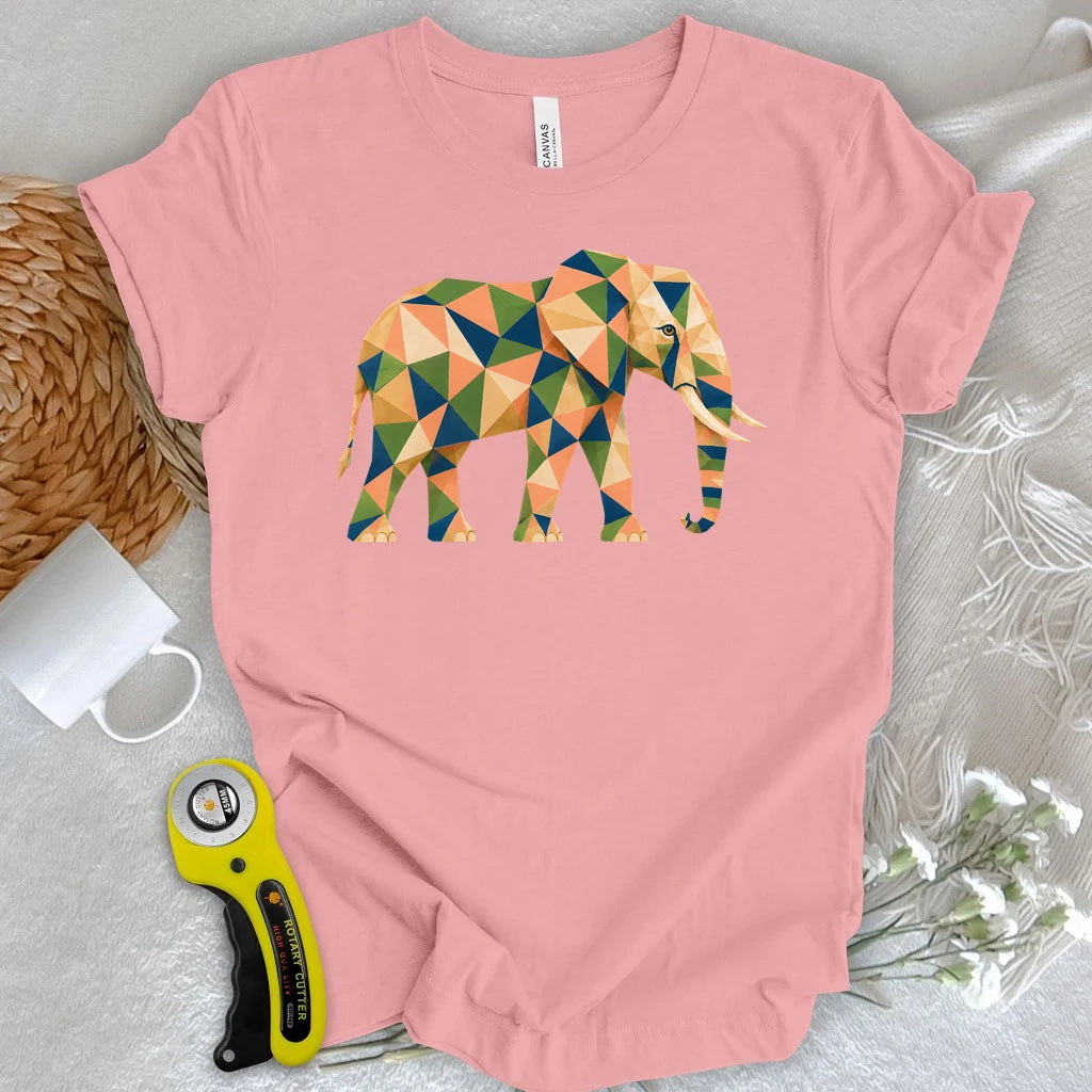 Patchwork Elephant T-shirt