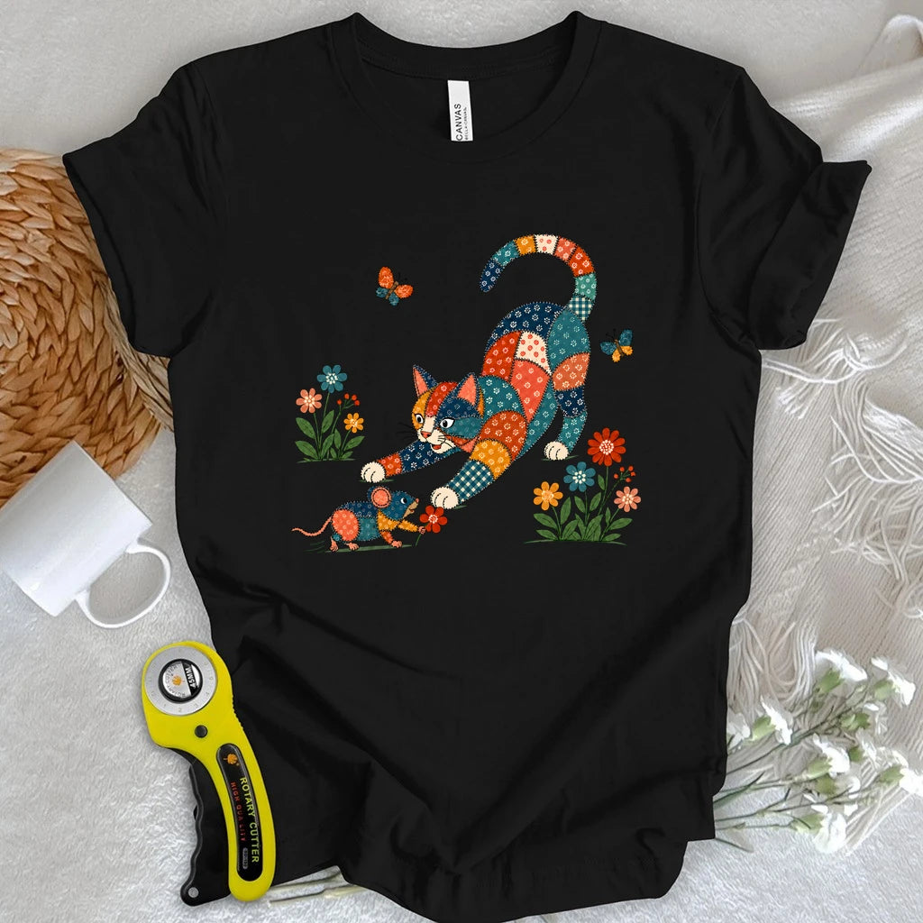 Whiskers & Stitches T-shirt