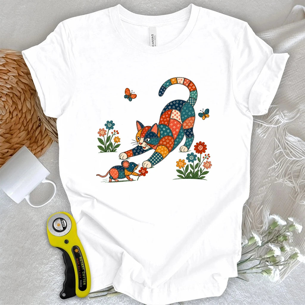 Whiskers & Stitches T-shirt