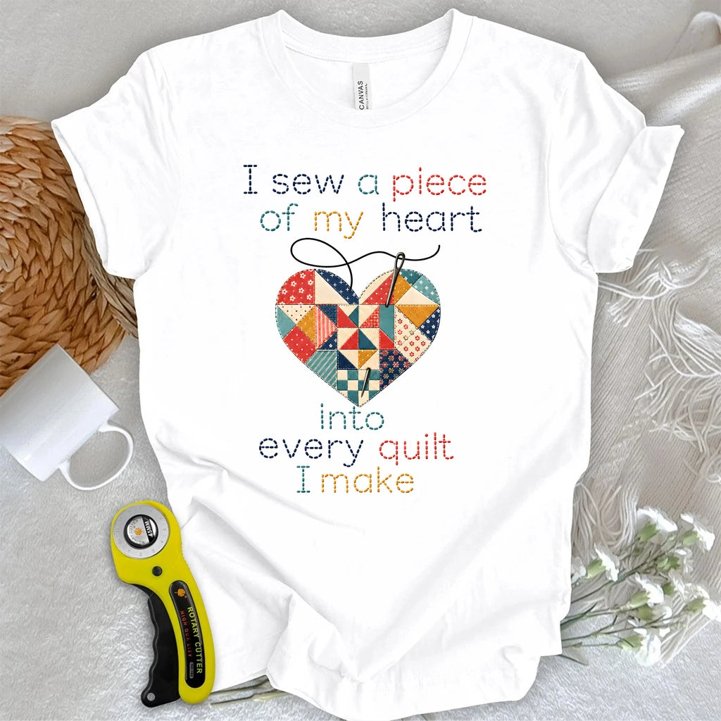 Stitched With Heart T-shirt