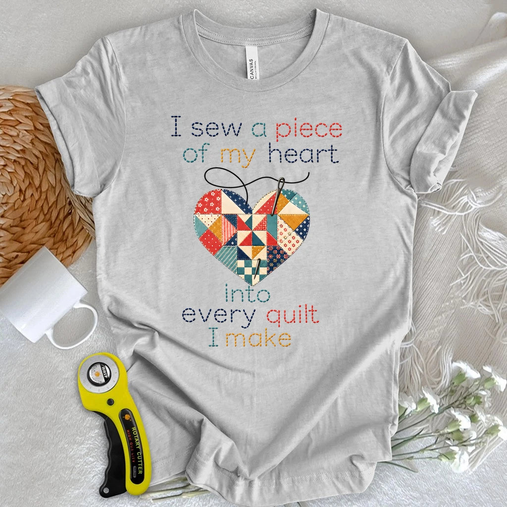 Stitched With Heart T-shirt