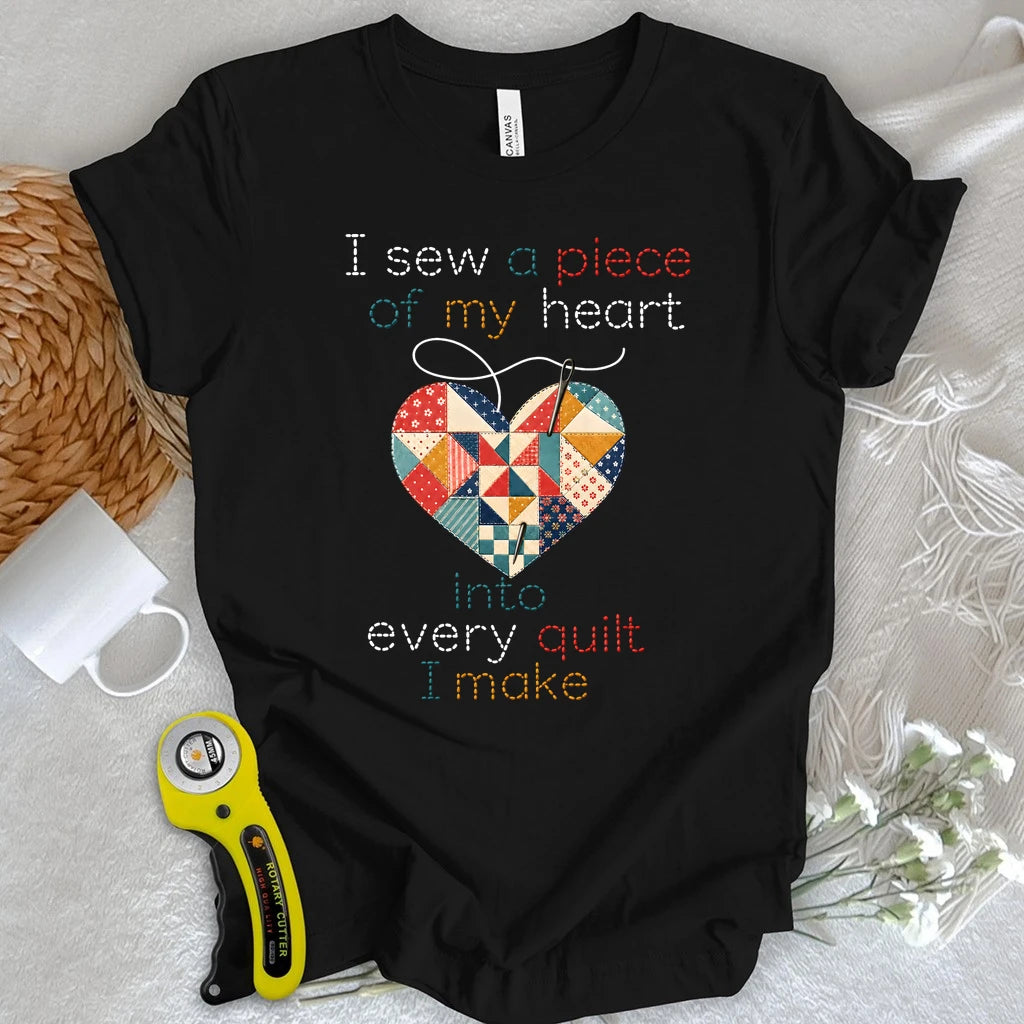Stitched With Heart T-shirt