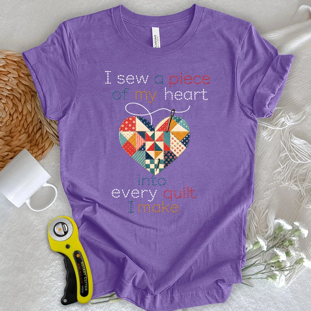 Stitched With Heart T-shirt
