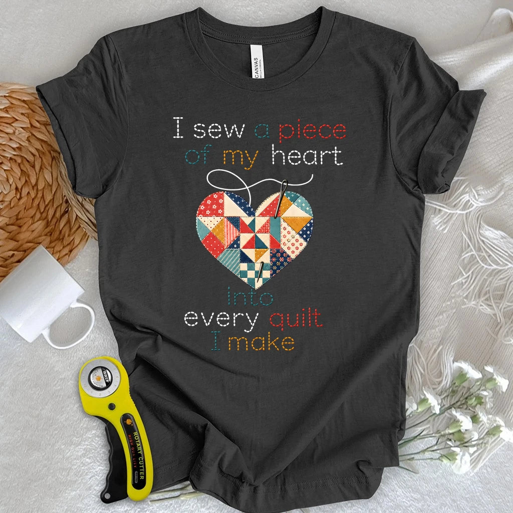 Stitched With Heart T-shirt