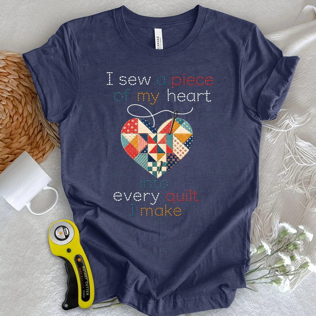Stitched With Heart T-shirt