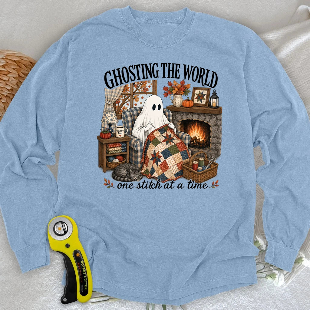 Ghosting The World Long Sleeve T-shirt