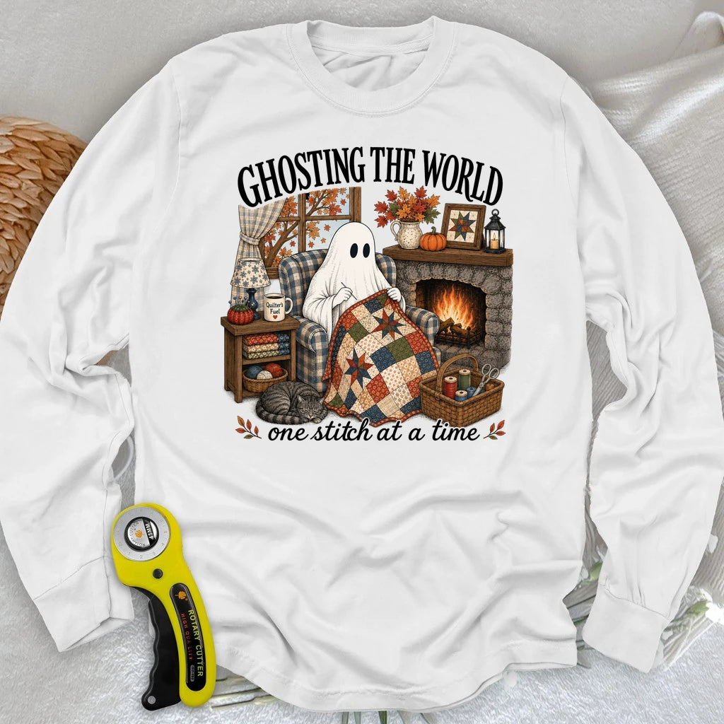 Ghosting The World Long Sleeve T-shirt