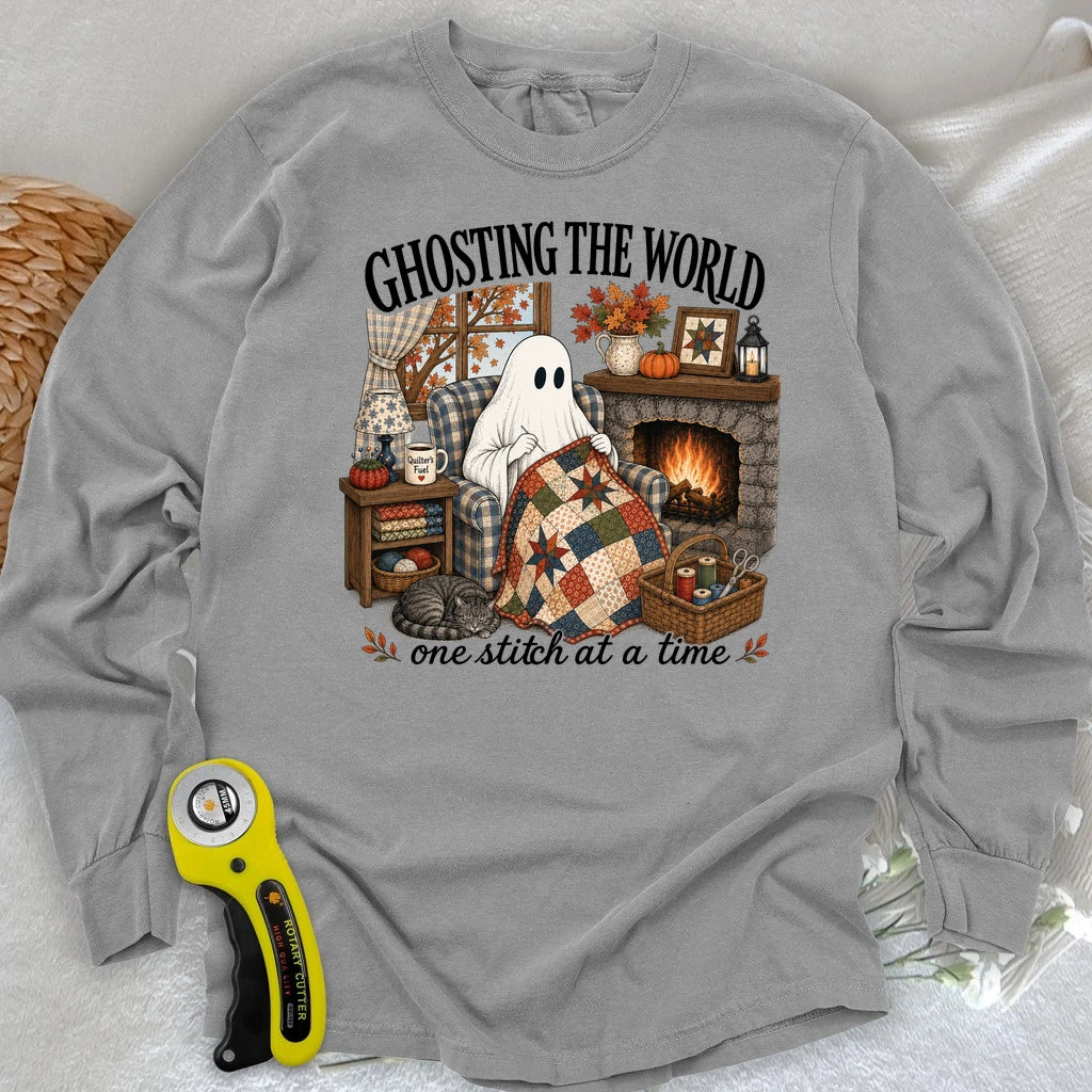 Ghosting The World Long Sleeve T-shirt
