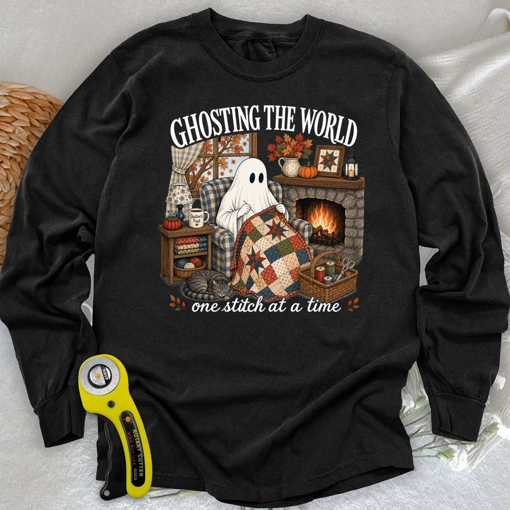 Ghosting The World Long Sleeve T-shirt