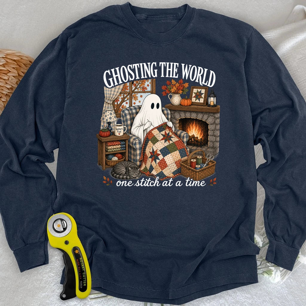 Ghosting The World Long Sleeve T-shirt