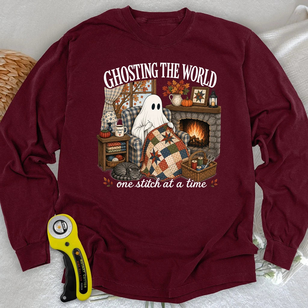 Ghosting The World Long Sleeve T-shirt