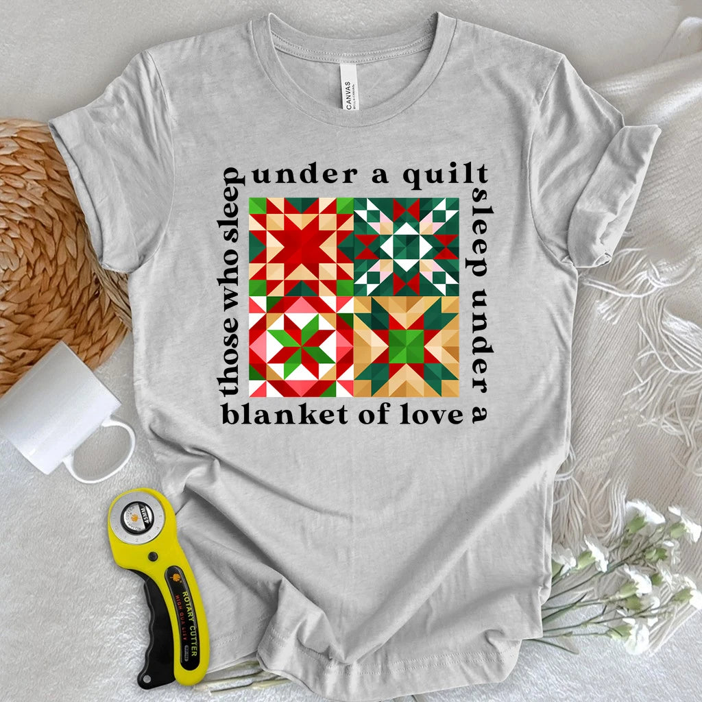 Blanket of Love Quilt T-shirt
