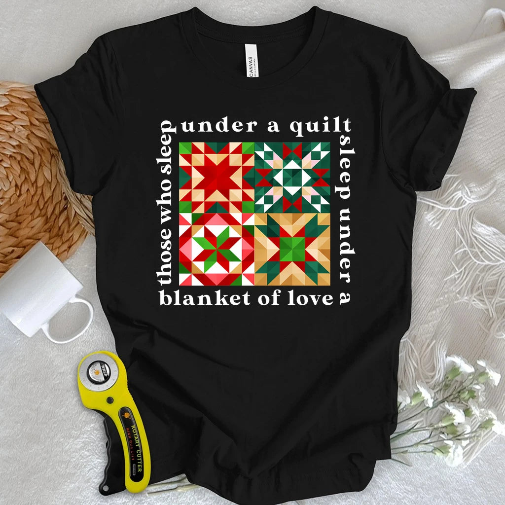Blanket of Love Quilt T-shirt