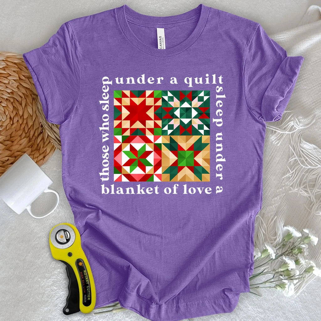 Blanket of Love Quilt T-shirt