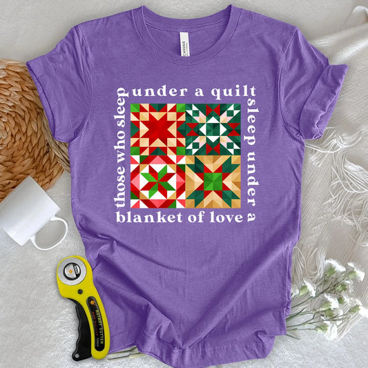 Blanket of Love Quilt T-shirt