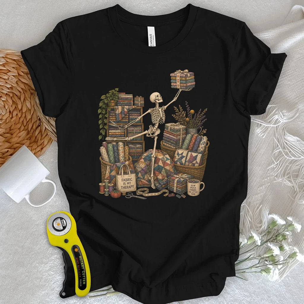 Skeleton Fabric Collector T-shirt