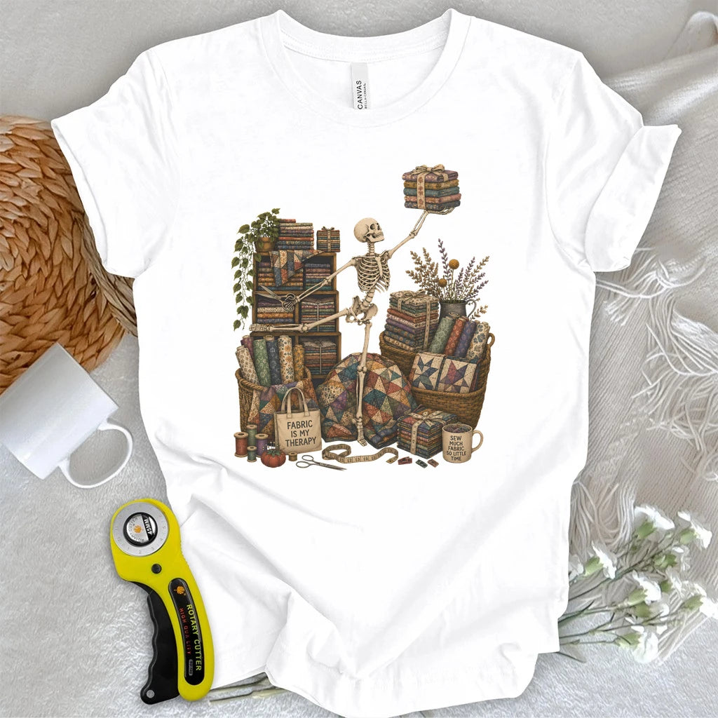 Skeleton Fabric Collector T-shirt