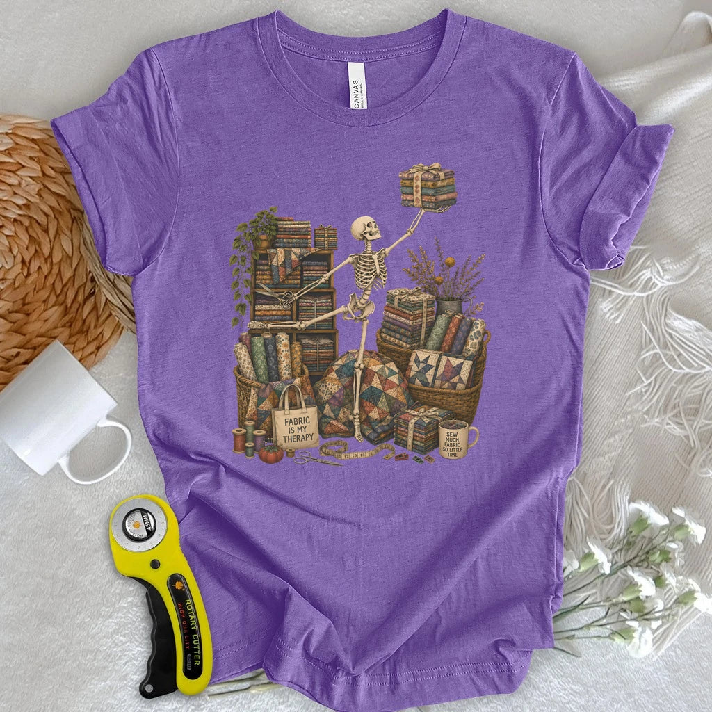 Skeleton Fabric Collector T-shirt