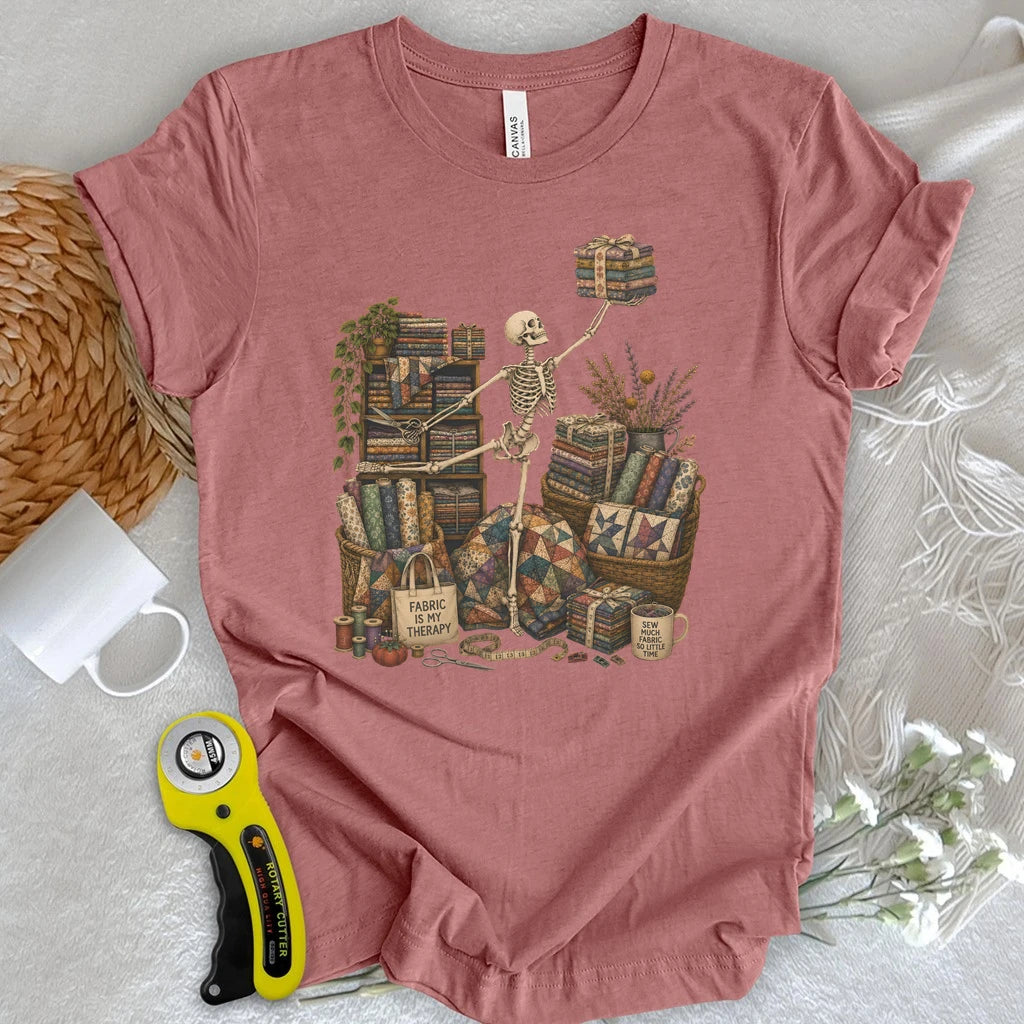 Skeleton Fabric Collector T-shirt