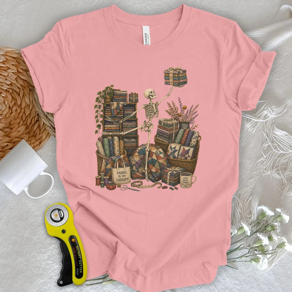 Skeleton Fabric Collector T-shirt