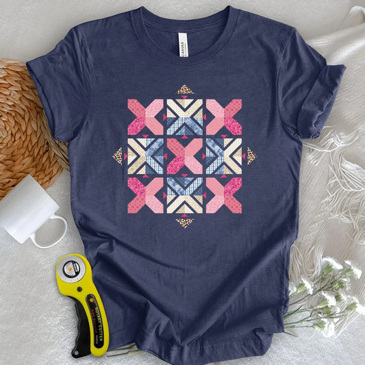 Criss Cross Patchwork T-shirt
