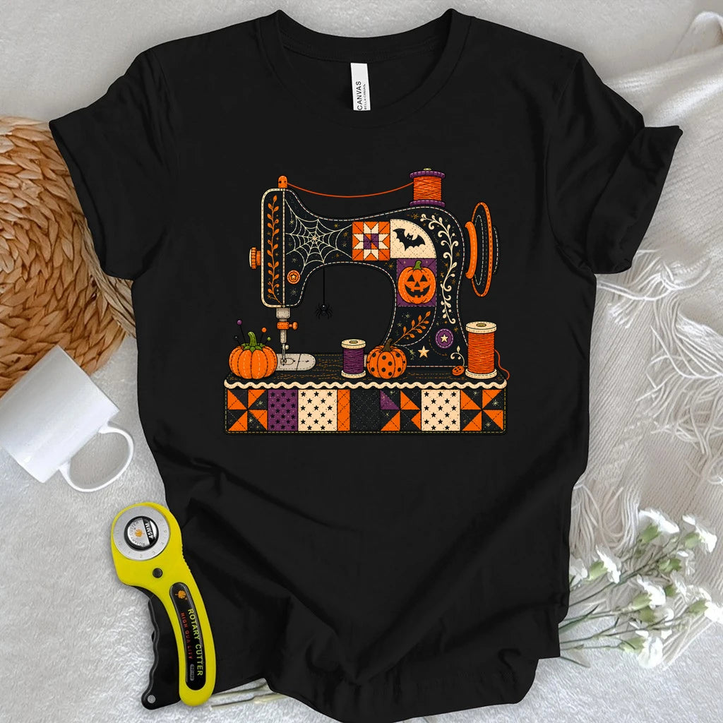 Halloween Sewing Machine T-shirt