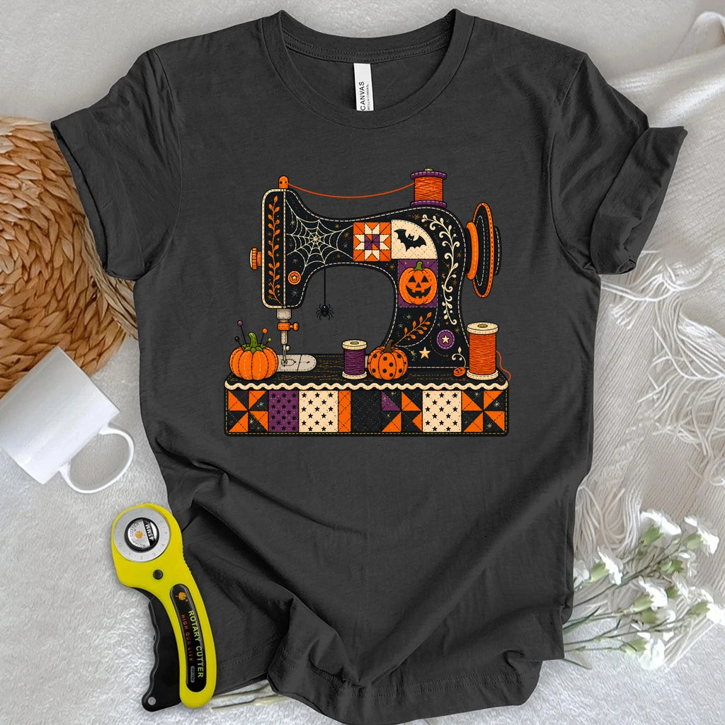 Halloween Sewing Machine T-shirt