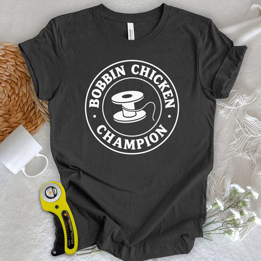 Bobbin Chicken Champion T-shirt