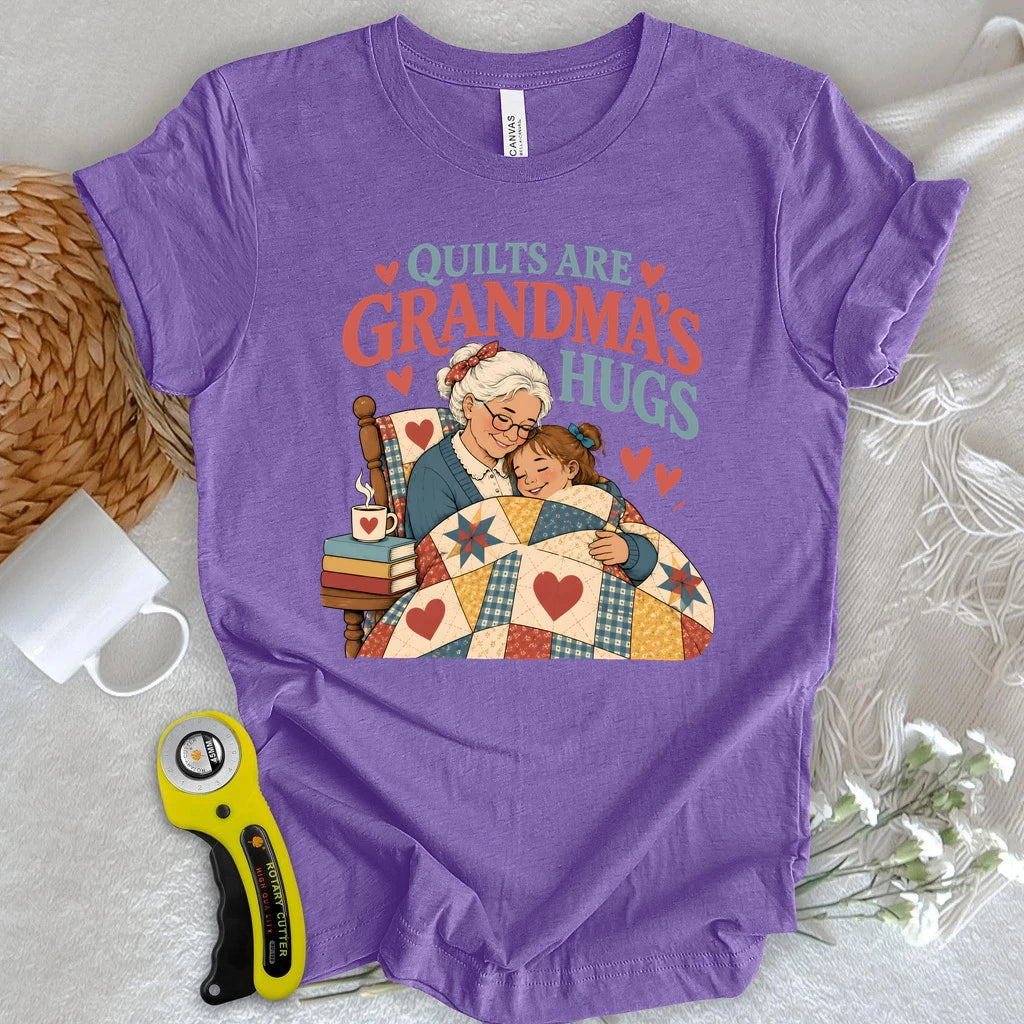Quilts are Grandma’s Hugs T-shirt