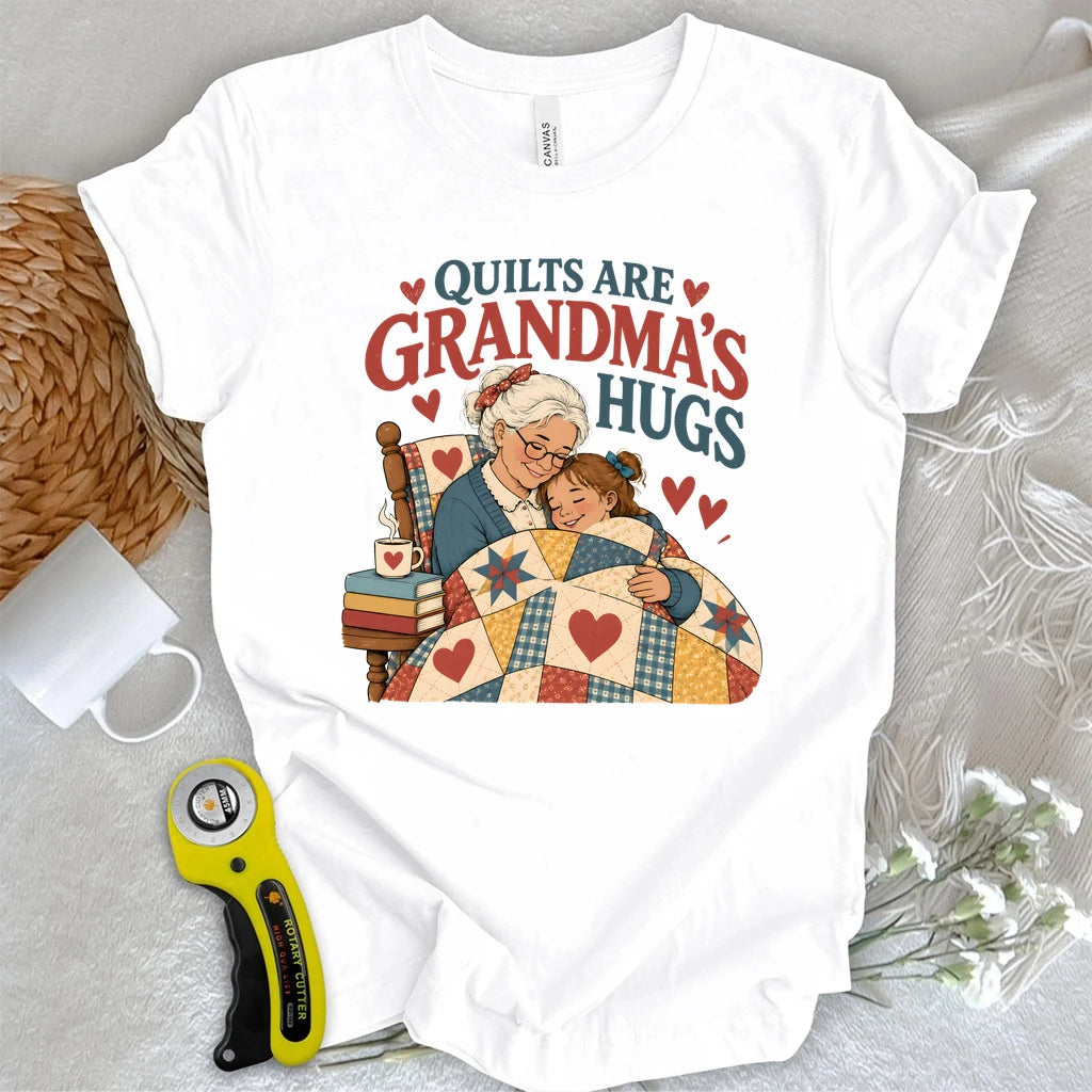 Quilts are Grandma’s Hugs T-shirt