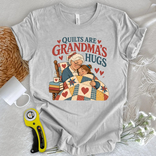 Quilts are Grandma’s Hugs T-shirt