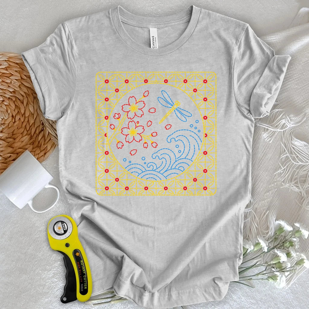 Japan Sashiko Art T-shirt