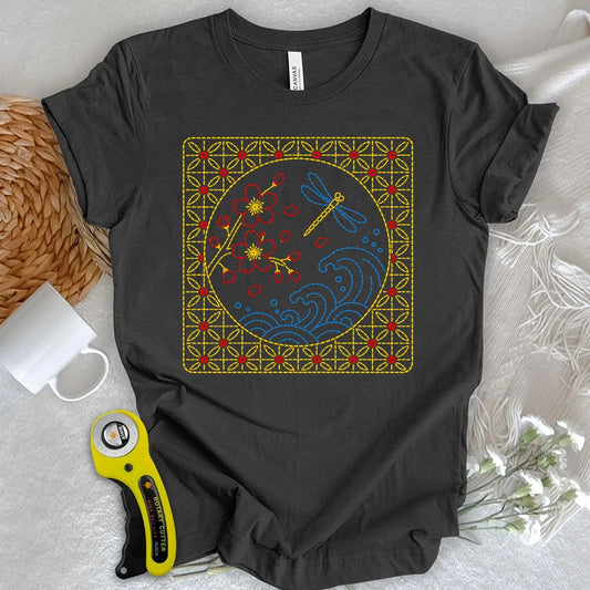 Japan Sashiko Art T-shirt