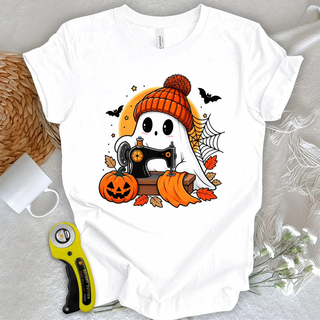 Sew Spooky Ghost T-shirt