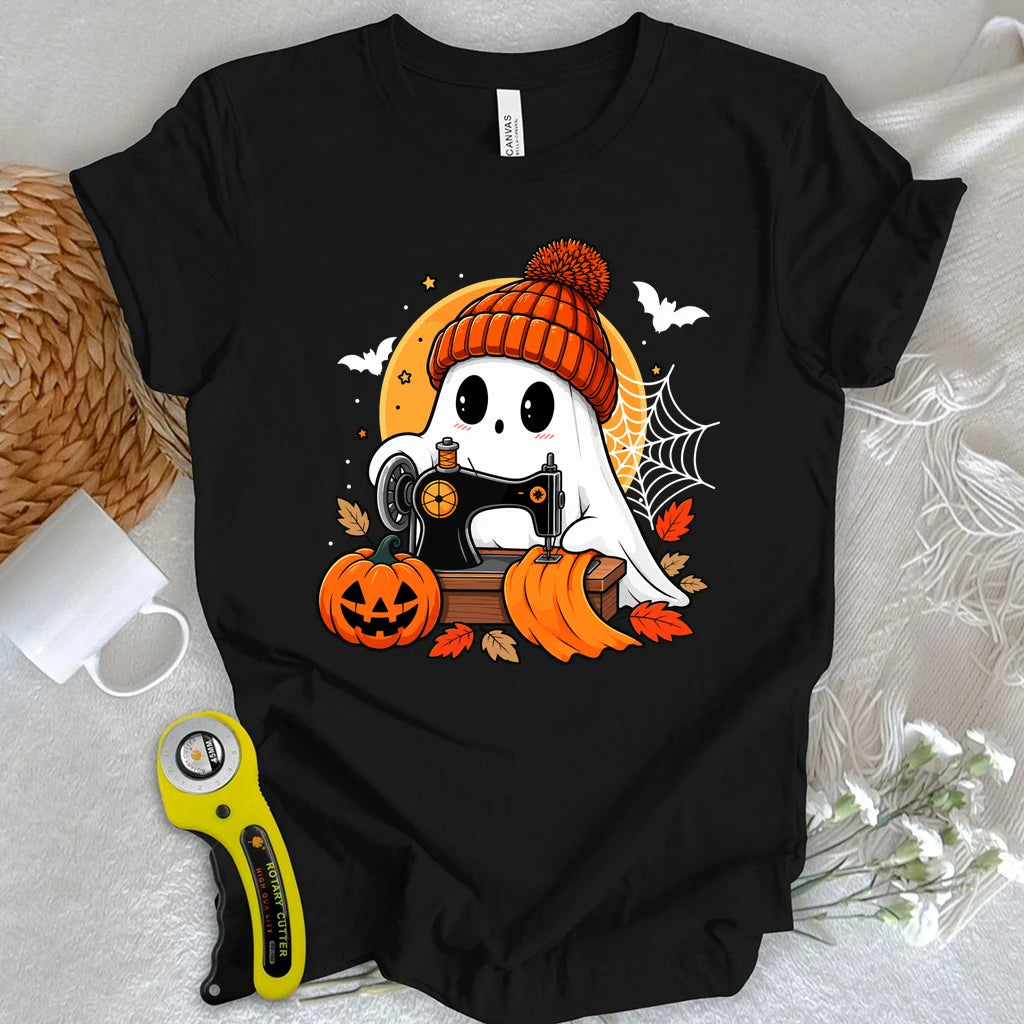Sew Spooky Ghost T-shirt