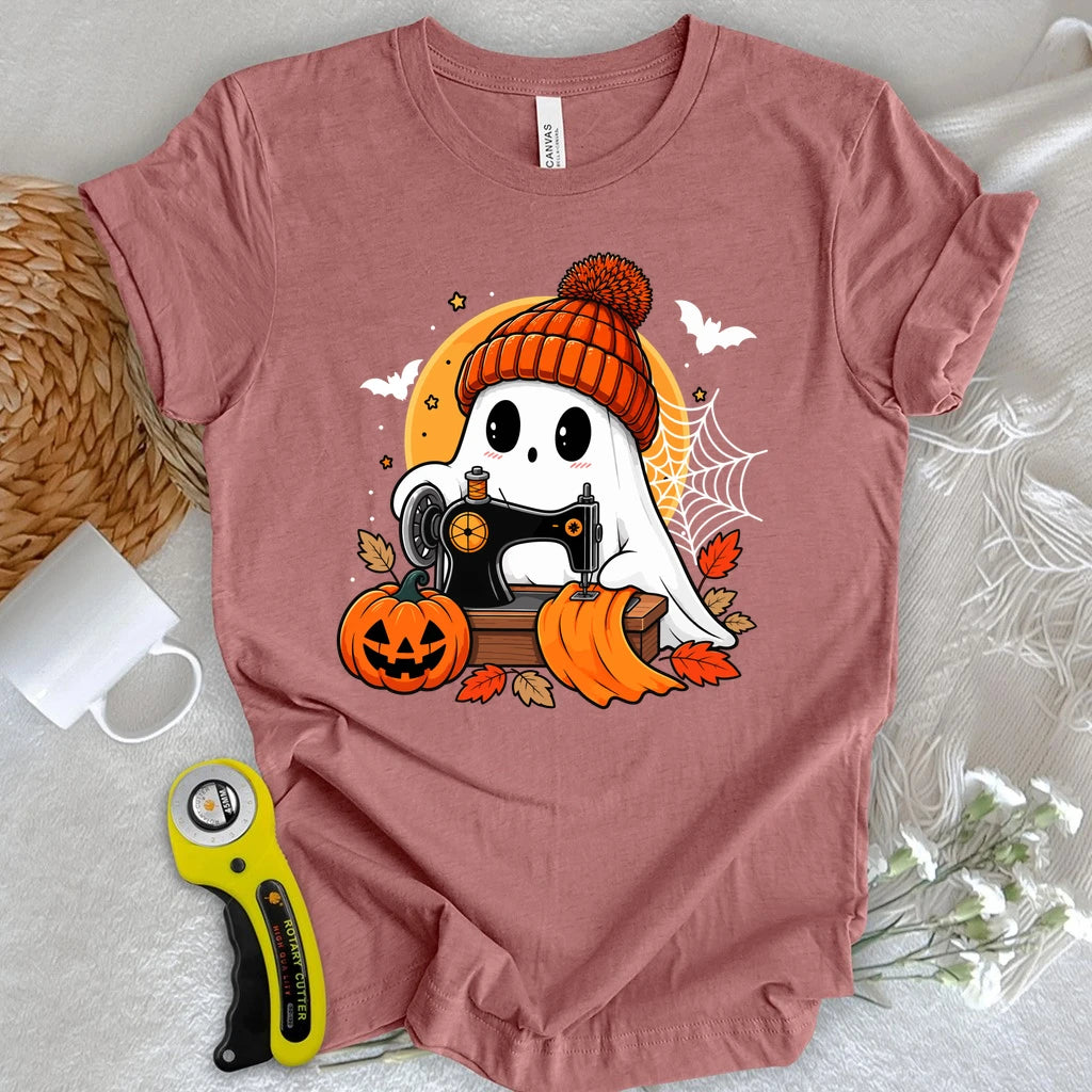 Sew Spooky Ghost T-shirt